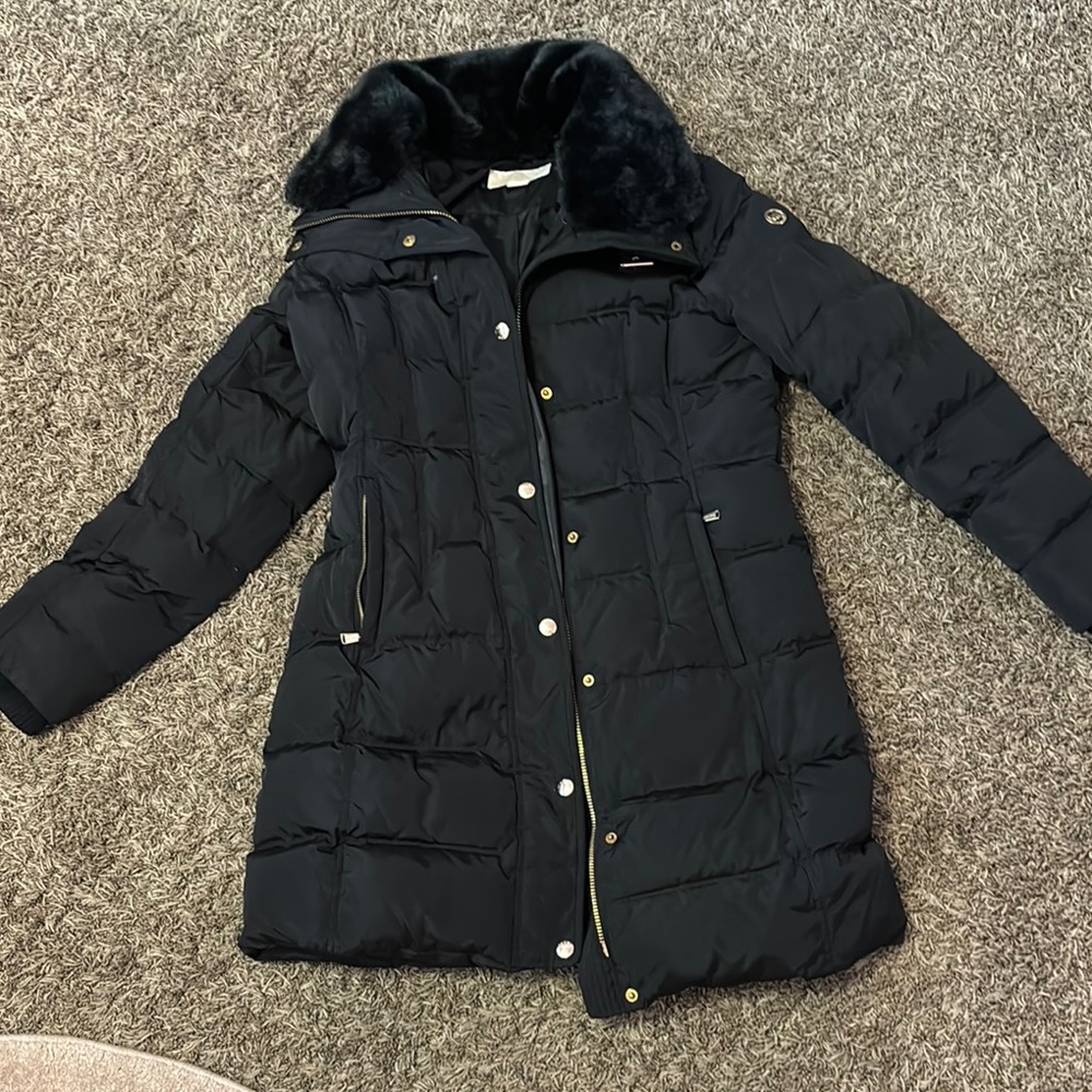 Michael Kors Black Down Jacket size Medium